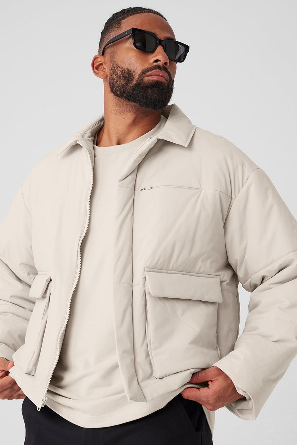 Alo Yoga Voyage Utility Cargo Miesten Takit Bone | Suomi  2597-CLMEA