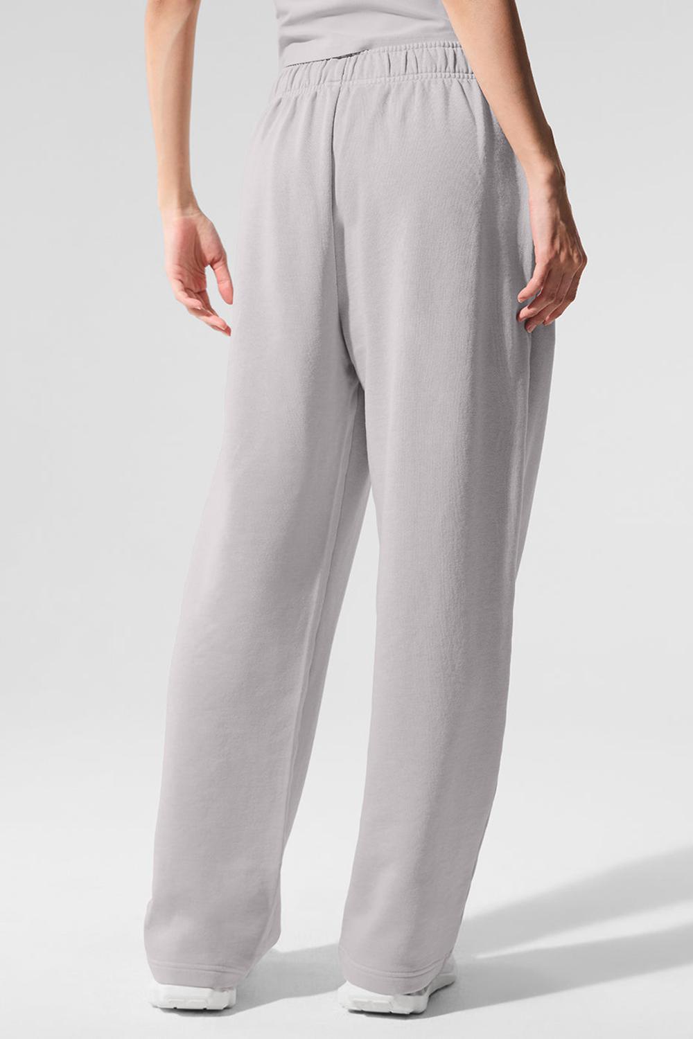 Alo Yoga Washed Accolade Straight Leg Naisten Collegehousut Harmaat Pesu | Suomi  1947-OPLDR