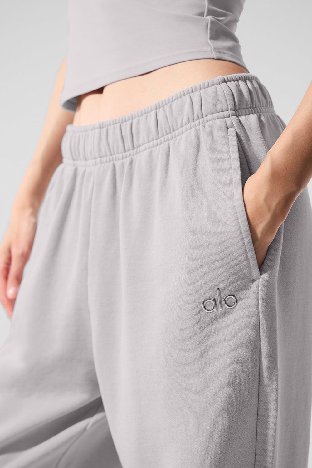 Alo Yoga Washed Accolade Straight Leg Naisten Collegehousut Harmaat Pesu | Suomi  1947-OPLDR