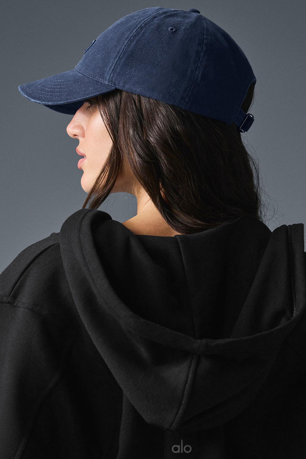 Alo Yoga Washed Off-Duty Miesten Lippis Laivastonsininen | Suomi  3718-HXEFU