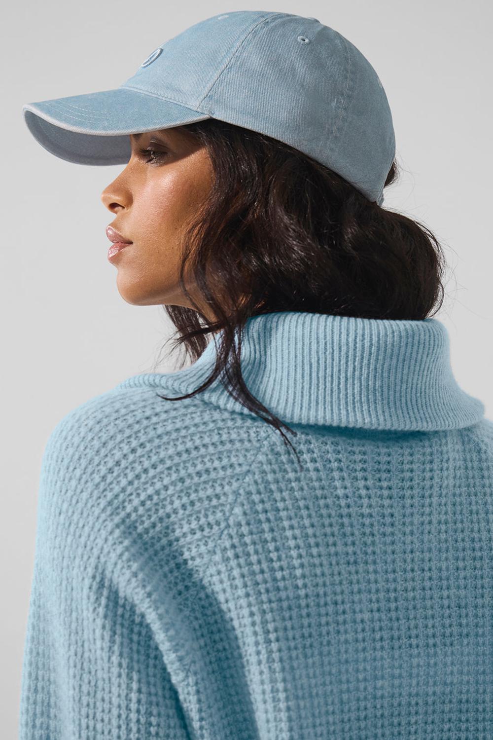 Alo Yoga Washed Off-Duty Miesten Lippis Vaalean | Suomi  8147-LHPEB