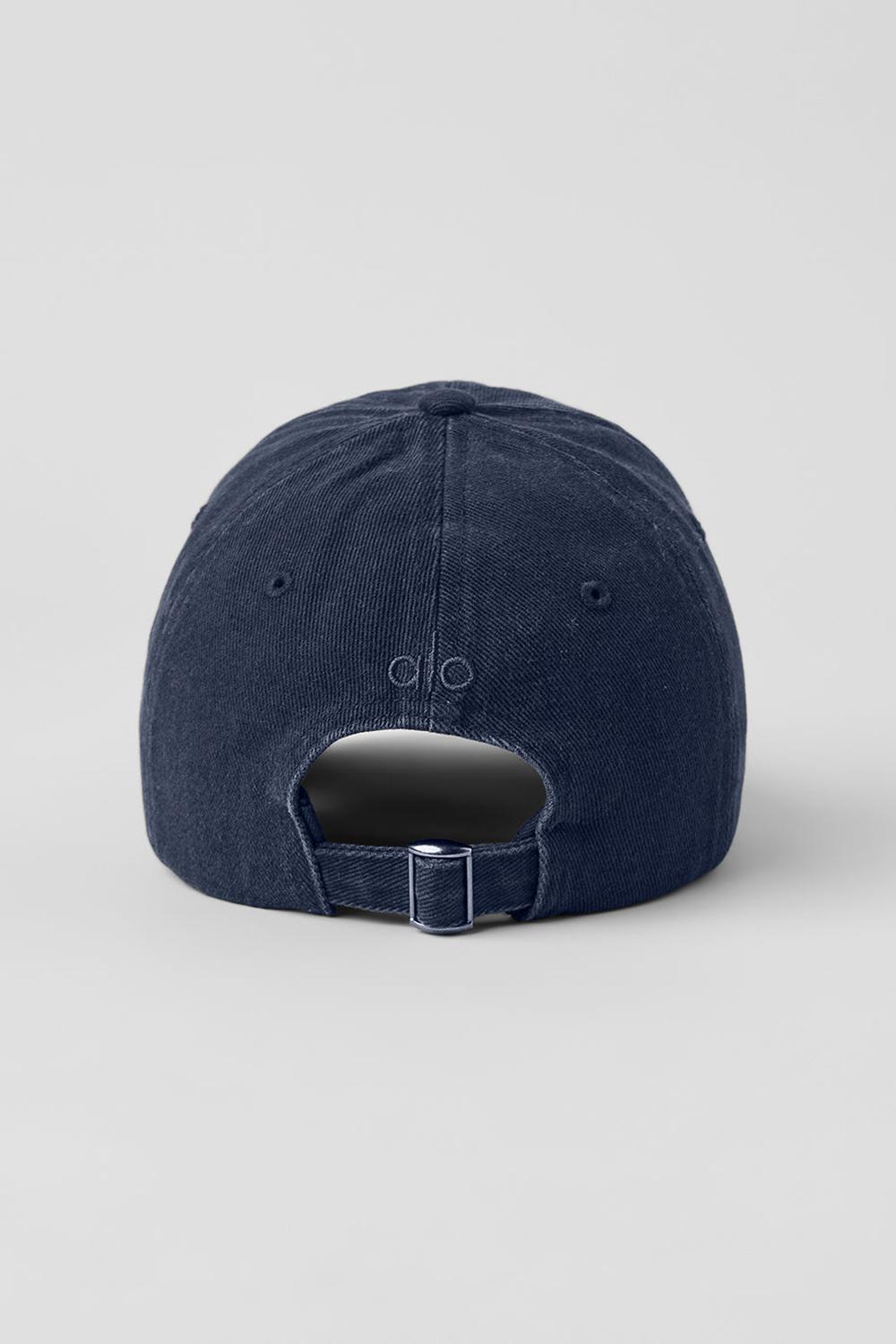 Alo Yoga Washed Off-Duty Naisten Lippis Laivastonsininen | Suomi  5437-PAXDS