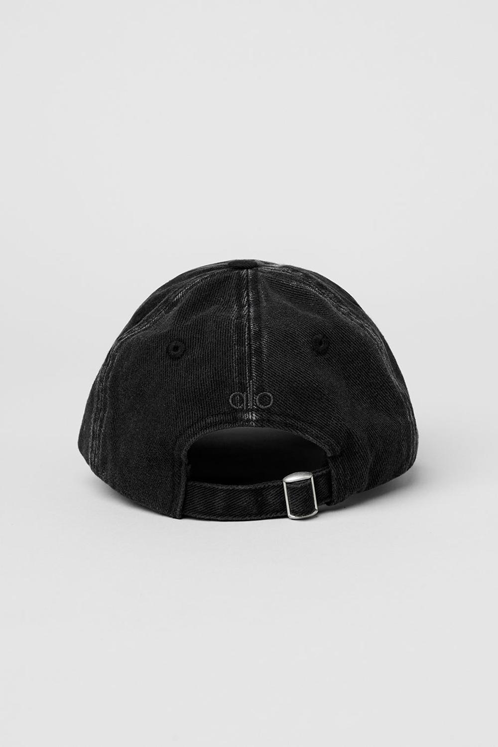 Alo Yoga Washed Off-Duty Naisten Lippis Mustat | Suomi  4207-UIMEO