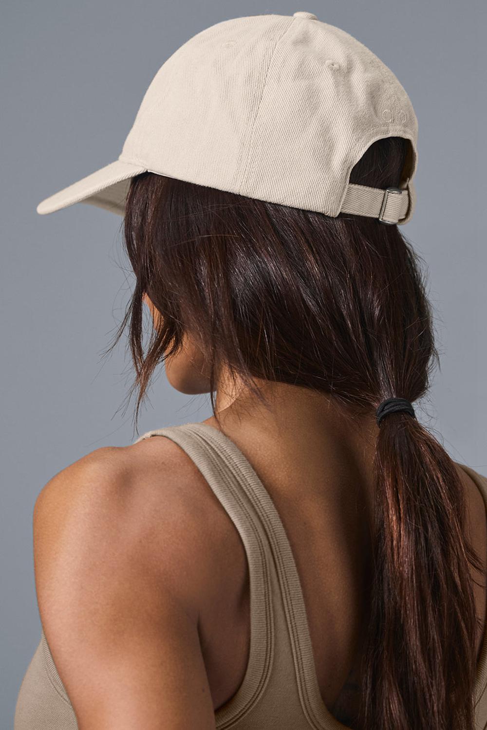 Alo Yoga Washed Off-Duty Naisten Lippis Sand Dollar | Suomi  5021-YZUDK