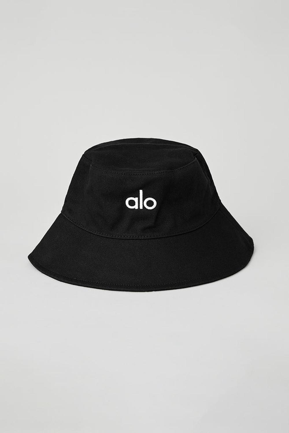 Alo Yoga Weekender Miesten Bucket Hattu Mustat | Suomi  7104-UVMBO