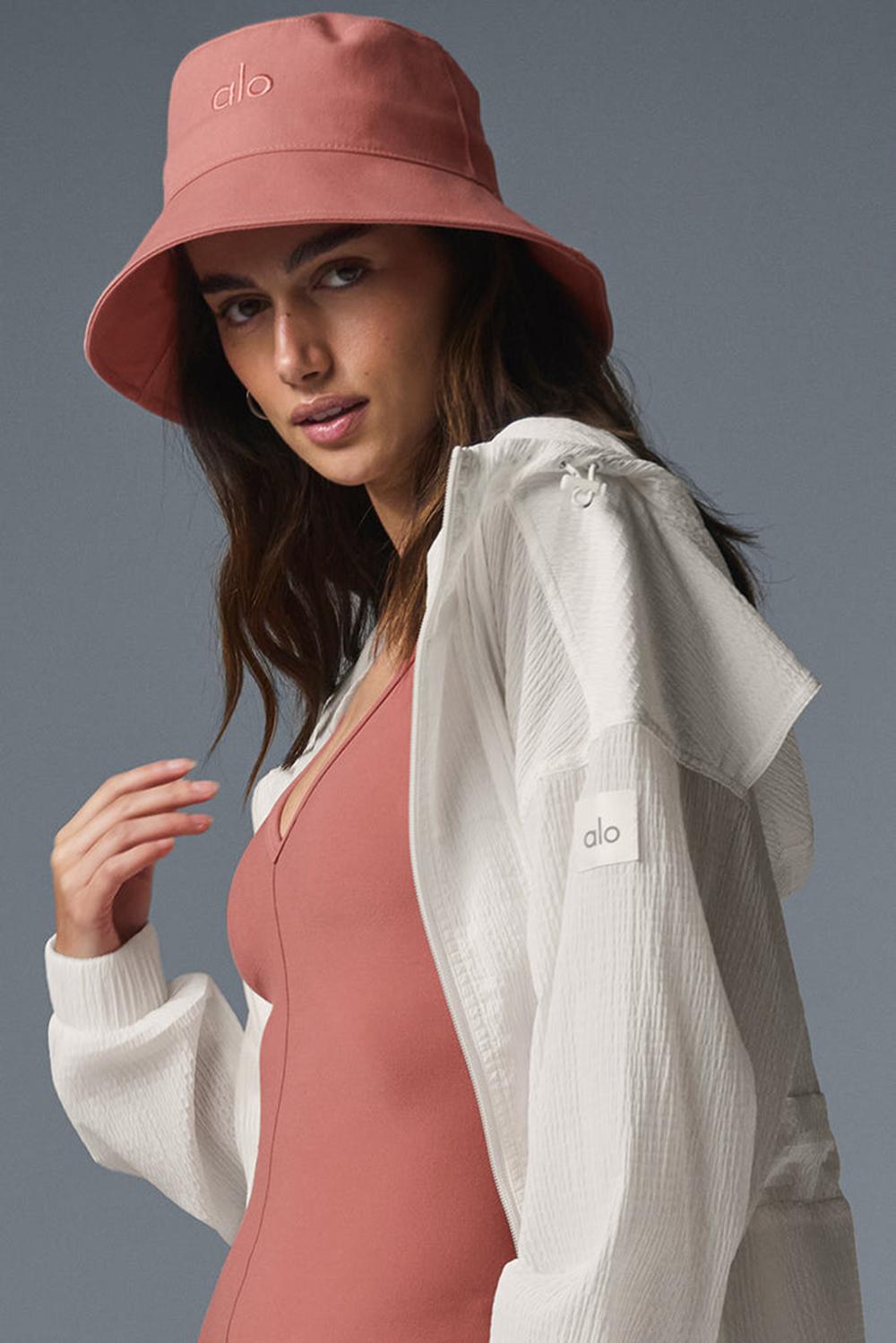 Alo Yoga Weekender Naisten Bucket Hattu Soft Terracotta | Suomi  4352-ANCYX