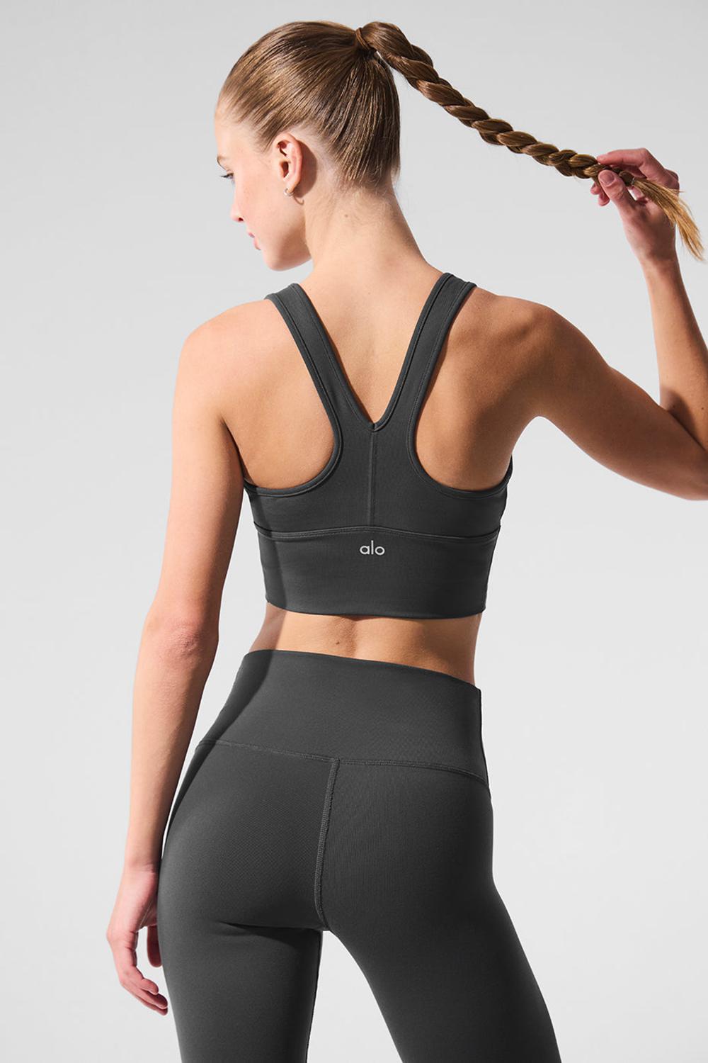 Alo Yoga Wild Thing Naisten Urheiluliivi Anthracite | Suomi  4732-BMPLH