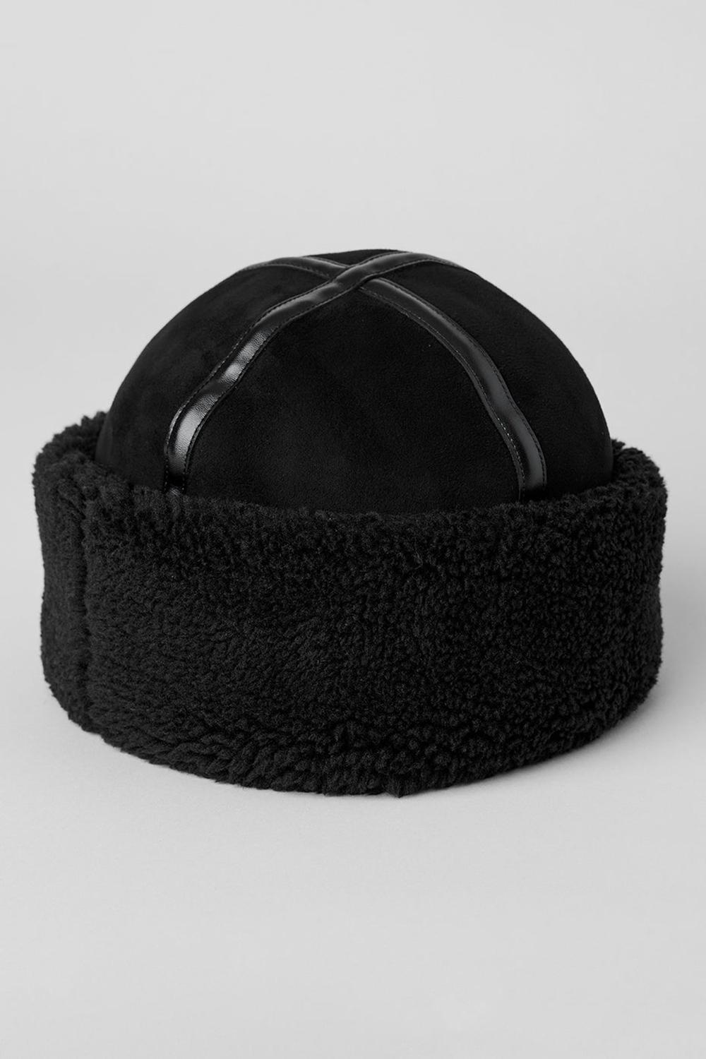 Alo Yoga Winterfun Zhivago Miesten Hatut Mustat | Suomi  8046-ZAIOX