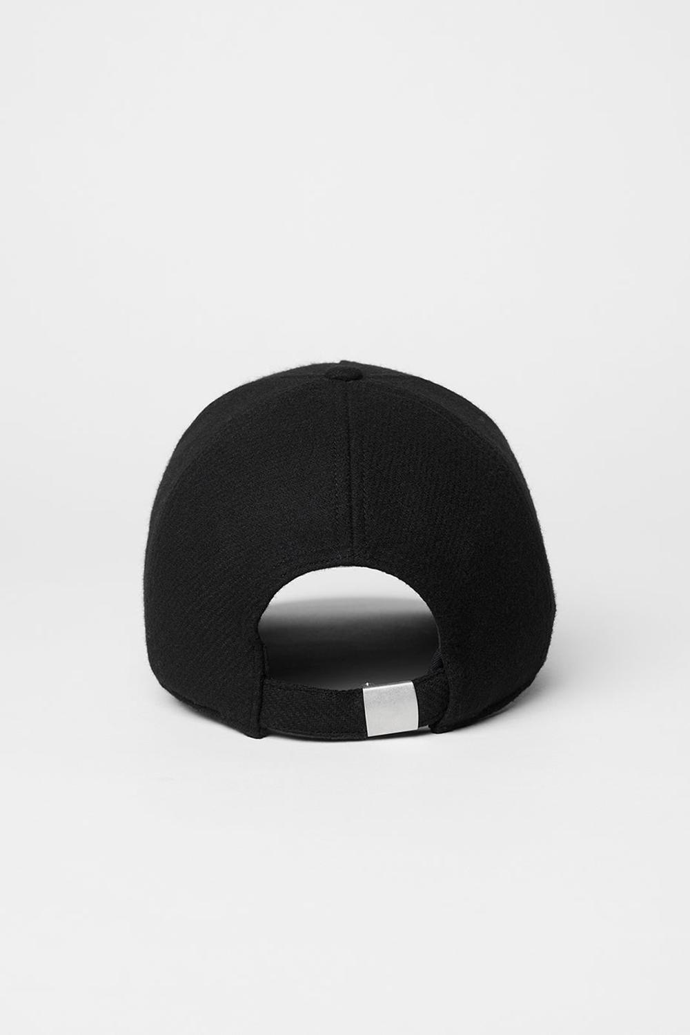 Alo Yoga Wool District Naisten Trucker Lippis Mustat | Suomi  8520-TLSHV