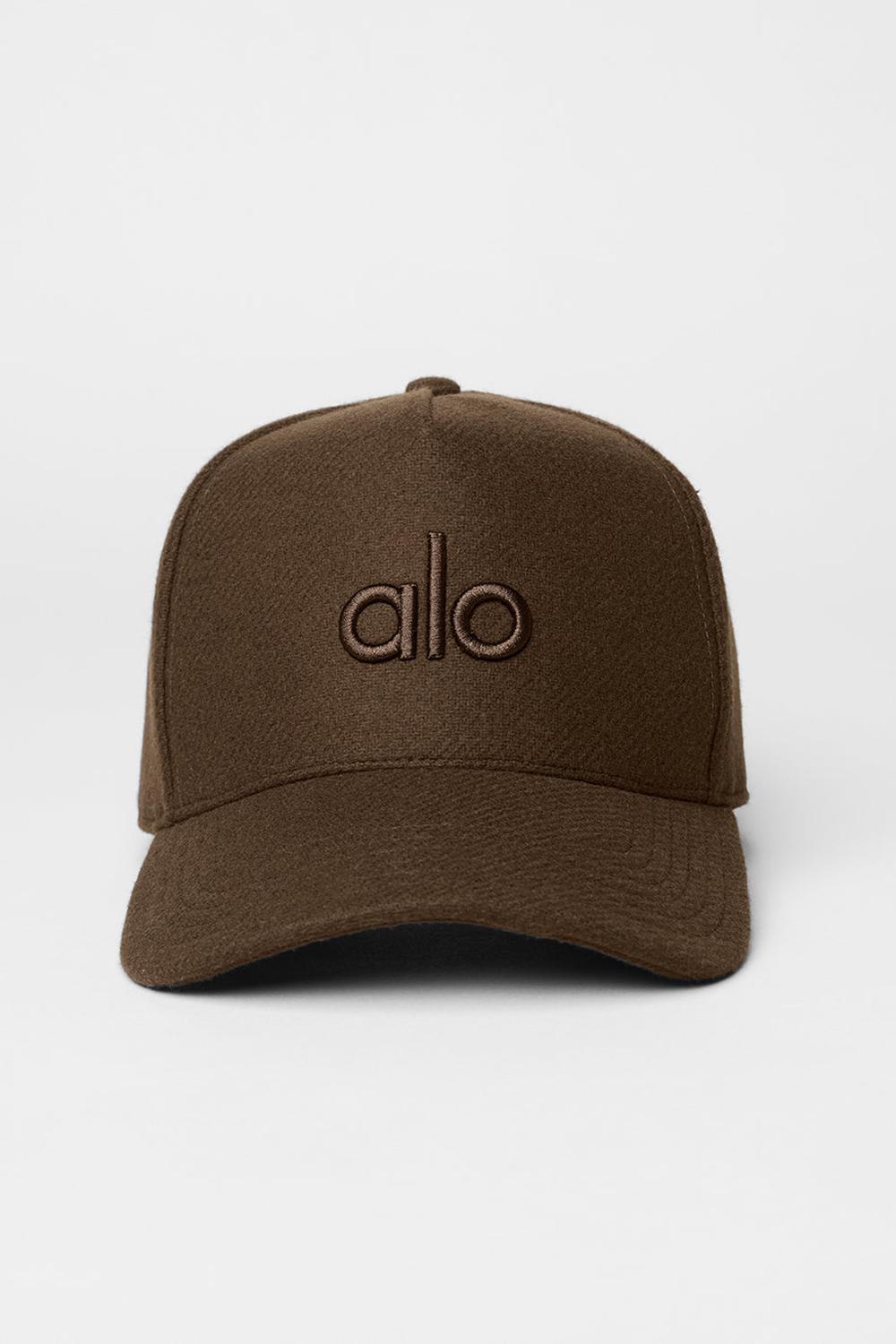 Alo Yoga Wool District Naisten Trucker Lippis Espresso | Suomi  7425-AGUSB